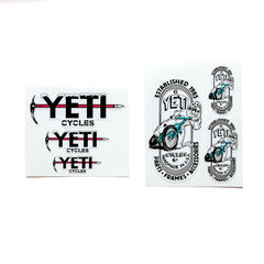 YETI - 17 Piece Sticker set !